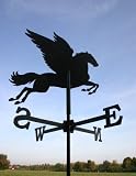 Eigenschaften SvenskaV  / Wetterfahne Pegasus in schwarz - von SvenskaV