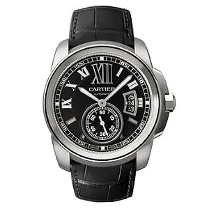 Cartier Calibre de Cartier Steel Automatic Watch W7100014