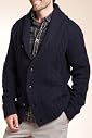 North Coast Shawl Collar Cable Knit Cardigan with Lambswool [T30-4421N-S]