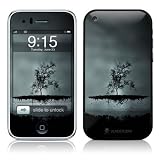 Flying Tree Black Design Protector Skin Decal Sticker for Apple 3G iPhone / iPhone 3GS 3G S