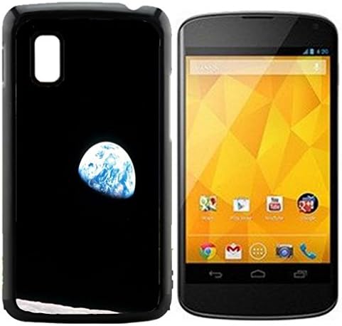 Moon Night Hard Plastic and Aluminum Back Case For Google Nexus 4 E960