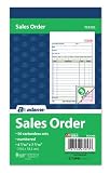 Adams Sales Order Book, 3-Part, Carbonless, 4-3/16