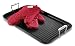All Clad Grande Grille pan with 2 Red Mitts