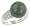 11mm Tahitian Southsea Pearl Ring with Pave Diamond Sides Diamond .30cttw - Size 4.0
