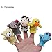 Generic Soft Plush Animal Finger Puppet Set (10 Piece)