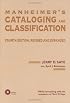 Manheimer's Cataloging and Classification: Revised and Expanded (Books in Library and Information Science)