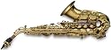 Stagg B Flat Curved Soprano Saxophone with high F# Key and ABS Case