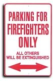 Firefighters - Miscellaneous Parking Signs