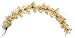 GKI Bethlehem Lighting 50 Clear/White Frost Mini Light Designer Green and Cream Berry 6-Foot Garland