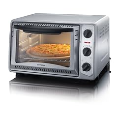 Severin TO 9488 Tischbackofen / 1500 W / 20 L / Sonstige / mit Umluftfunktion / inklusiv Pizzastein