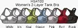 Hot Chillys 2-Layer Tank Bra Women's