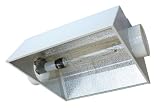 Apollo Horticulture Cool Tube 6 Panel German Aluminum Hood Reflector w/ 6'' Ducts and Ceramic Socket for both MH and HPS bulbsrical Glass