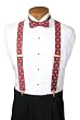 Georgia Suspenders - University of Georgia Red Suspenders with "G" Logo