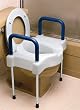Improving Lifestyles Tall-ette Raised Toilet Seat Arms and Legs 400lbs capacity