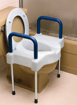 Buy Extra Wide Tall-Ette Elevated Toilet Seat with Steel Legs