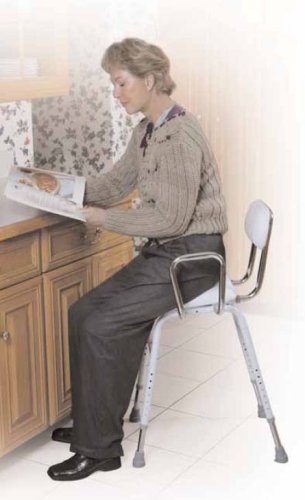 All Purpose Stool With Adjustable Arms