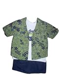 Boys 4pc Surfer's Paradise Short Set ~ Size 6