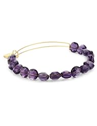 Alex and Ani "Bangle Bracelet Bar Color Palette" Amethyst-Color Luxe Bangle Bracelet