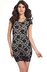 Nylon/Polyester/Spandex Cocktail Cap Sleeves Backless Bodycon Dress/Club Dress/Evening Dress/Wedding Dress 