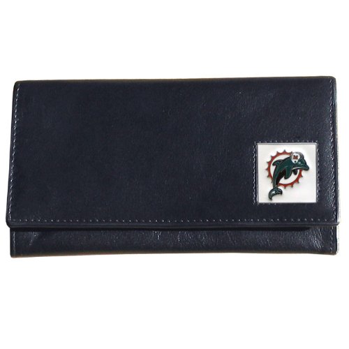 NFL Miami Dolphins Women's Leather Wallet