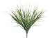 SIX 21" Plastic Grass Bushes Two Tone Green, with No Pot