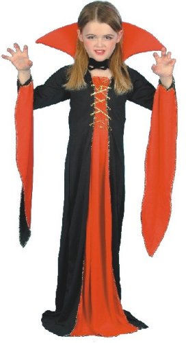 Childrens Toyshop  Toys : Vampiress costume child size large age 9-12 years