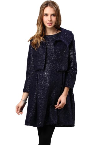 Sweet Mommy Lame Mixing Tweedy Formal 2 piece set (Bolero and Dress) NVL