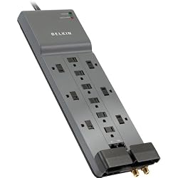 12-Outlet Surge Protector With Phone/Modem Protection