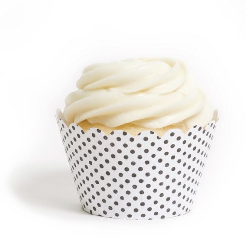 Dress My Cupcake Standard Polkadot Cupcake Wrappers, Set of 12
