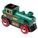 BRIO 33222 Wooden Railway System: Battery Powered Engine (with Autostop & Start)