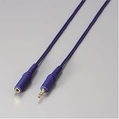 ELECOM ステレオオーディオ延長ケーブル 3.0m DH-MPJ30