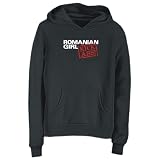 Sweatshirt Woman Black  Romanian Girls Kick Ass  Romania Country