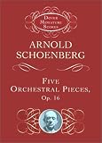 Five Orchestral Pieces (Dover Miniature Scores)