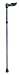 Blue/ Purple Foldable Aluminum Stick, left-hand