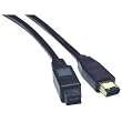 Tripp Lite F017-006 IEEE 1394b Firewire 800 Gold Hi-speed Cable, 9pin/6pin - 6ft