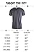 TL Men Casual Basic Short Sleeve Tri-Blend / 100% Cotton V-Neck T Shirt RVNECK Black L
