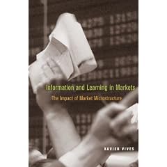 Information and Learning in Markets The Impact of Market Microstructure