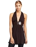 Sky Womens Ramey Mini Dress, Espresso, Medium