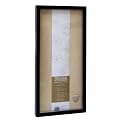 Velour Shadowbox - Black (9x20")
