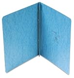 Oxford 12901 Pressboard Report Cover with 2-Piece Fastener, 11 x 8-1/2, Light Blue, Carton of 100