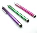 Hi-Tech Dealz® 3 Pack of Stylus (Purple Green Pink) Universal Touch Screen Capacitive Pen for Samsung Tablet PC / Cell Phone / Smartphone : Samsung I100 Gem, Samsung I110 Illusion, Samsung I405 Stratosphere, Samsung I5500 Galaxy 5, Samsung I5700 Galaxy Spica, Samsung I5800 Galaxy 3, Samsung I5801 Galaxy Apollo, Samsung I6500U Galaxy, Samsung I7500 Galaxy, Samsung I8520 Galaxy Beam, Samsung I8530 Galaxy Beam, Samsung I8700 Omnia 7, Samsung i8910 Omnia HD, Samsung i897 Captivate