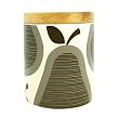 Orla Kiely Stoneware Pear Canister - Small