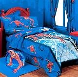 SPIDERMAN Saves The Day - 4pc Bedding Sheet Set - Full/Double Size
