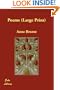 Poems (Large Print)