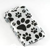 Blackberry Storm Ii 9550 Crystal Case White Dog Paws