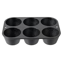 Lodge Logic Pre-Seasoned Straight-sided Muffin/Cornbread Pan
