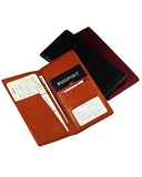 Royce Leather Passport Ticket Holder