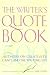 Books : Writer's Quotebook: 500 Authors on Creativity, Craft, And the Writing Life