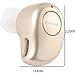 POLEND [Right Ear Version] The Smallest Music Phone Calls Hands-Free Stereo Mini Bluetooth 4.1 Stereo in-Ear Wireless Headphones Earphones Headset Earpiece Earbuds for All Smartphones/iPad (Khaki)