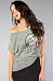 ONeill The Hawaiian Punch Box Crop Tee,T-shirts for Women, Medium,Green